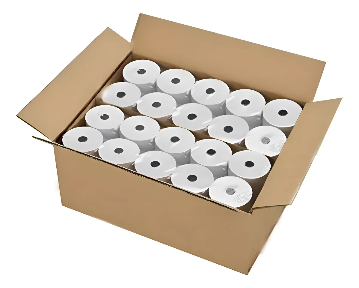 Caja cerrada de rollos térmicos 80 x 50